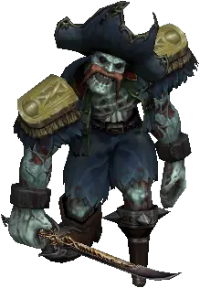 Pirate's Zombie Captain
