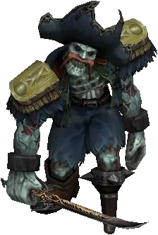 Zombie Captain's Spiritual Body